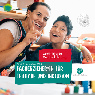 Weiterbildung Erzieher*in für Teilhabe und Inklusion in Berlin